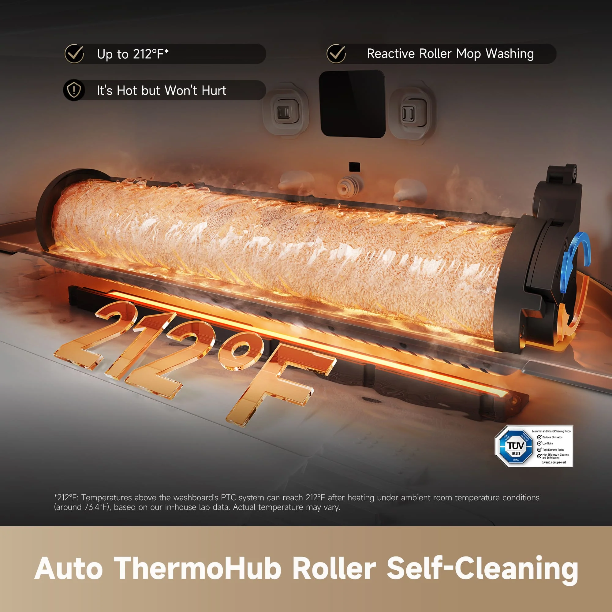 Dreame Aqua10 Ultra Roller Robot Vacuum - Image 8