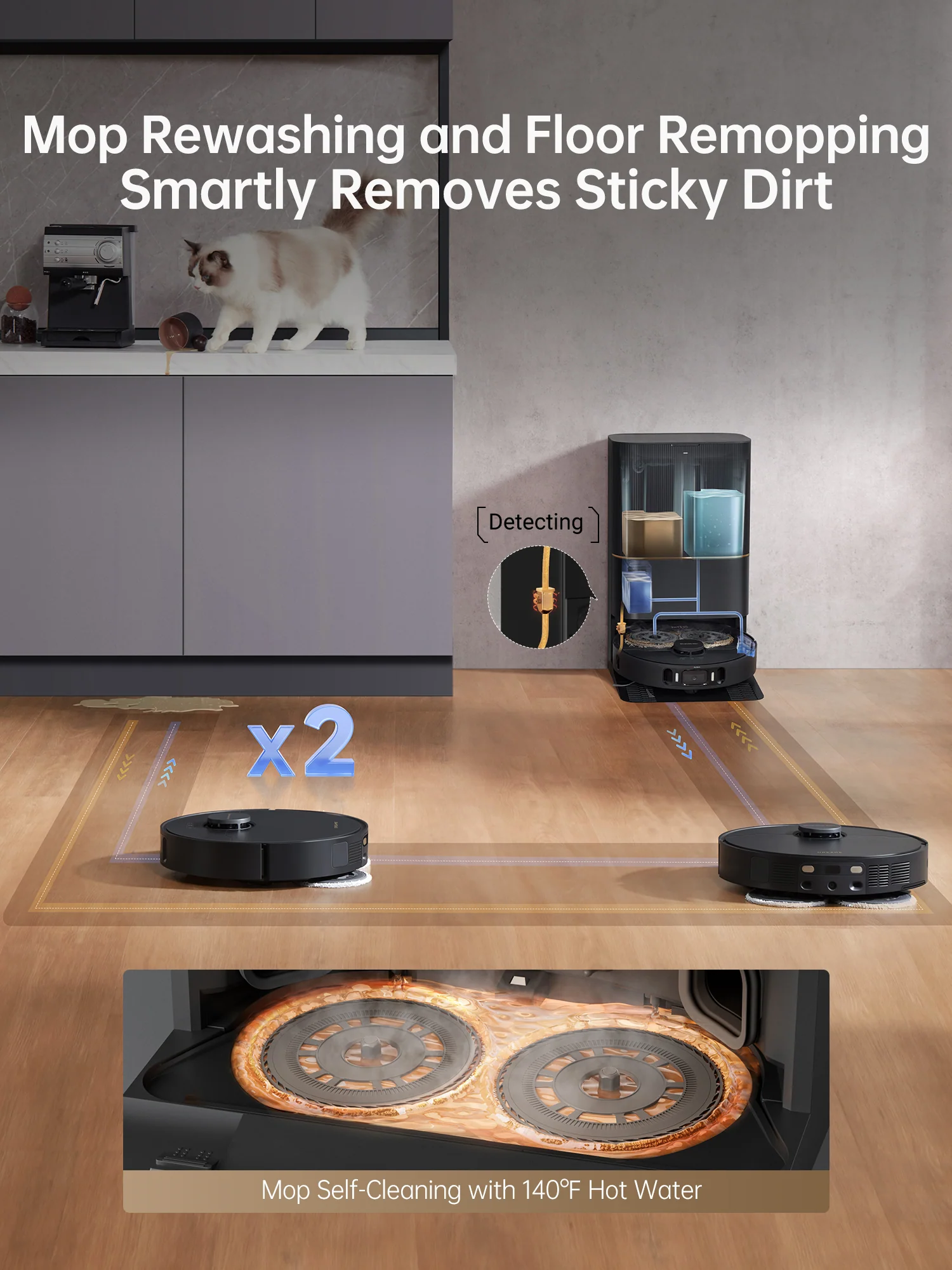 Dreame X30 Ultra Robot Vacuum - Image 3