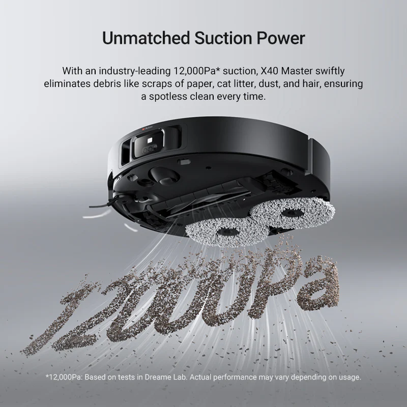 Dreame X40 Master Robot Vacuum with Auto Water Refilling and Draining - Image 6