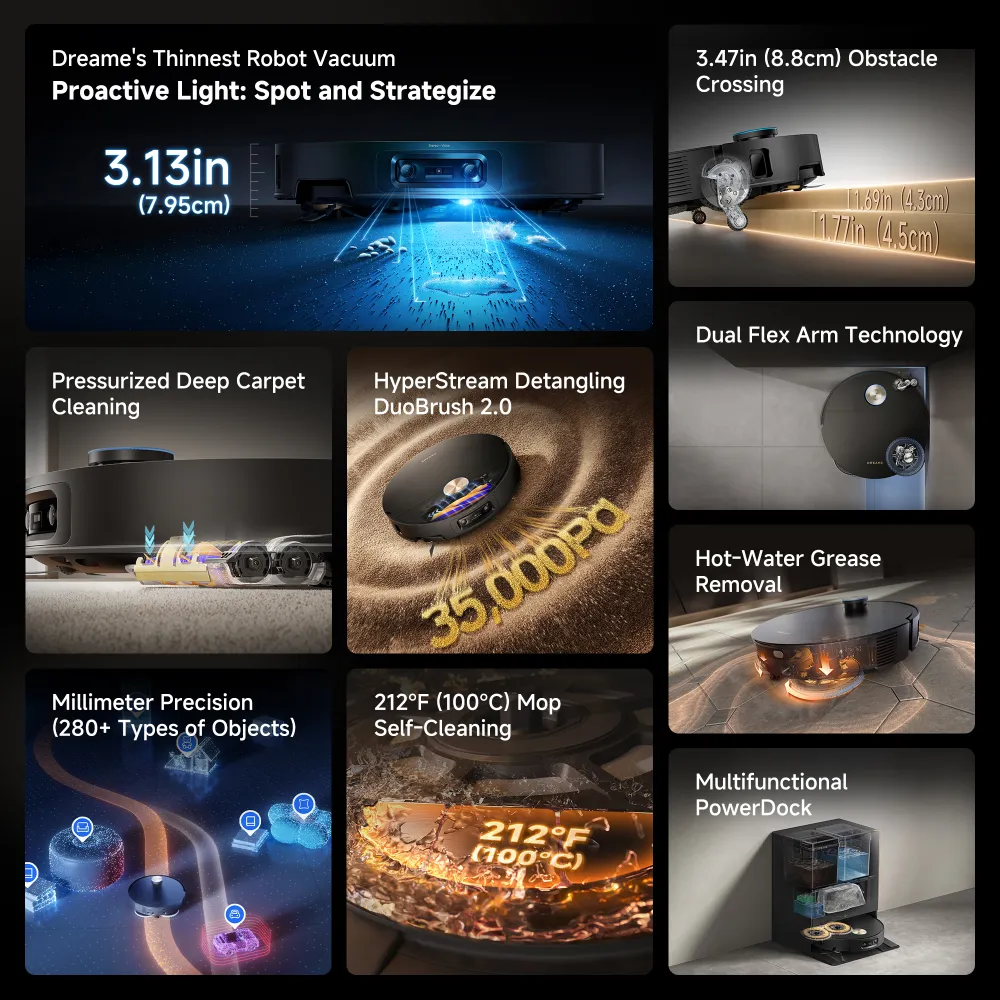 Dreame X60 Max Ultra Complete Robot Vacuum - Image 15