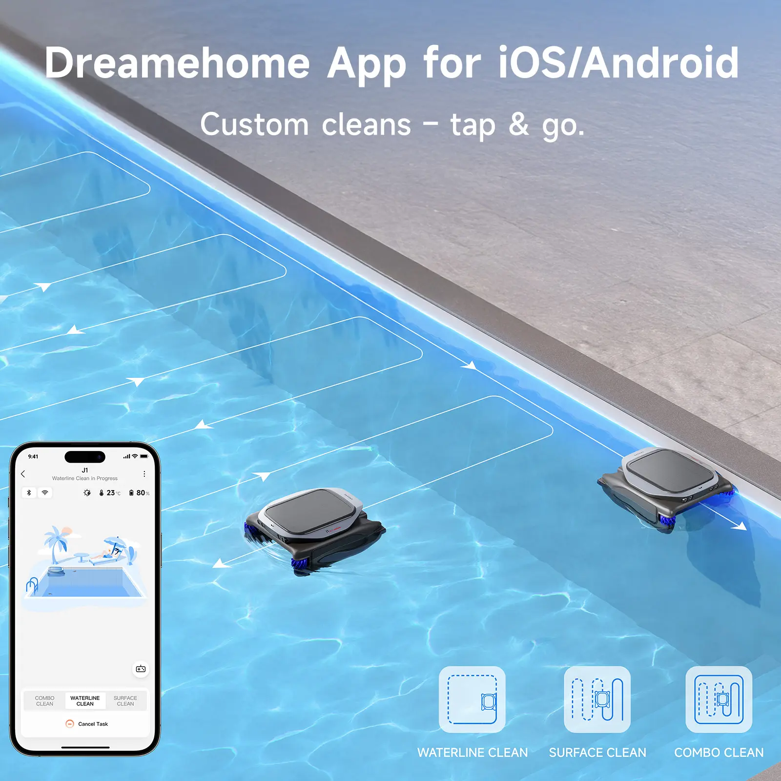 Dreame J1 Robotic Pool Skimmer - Image 12
