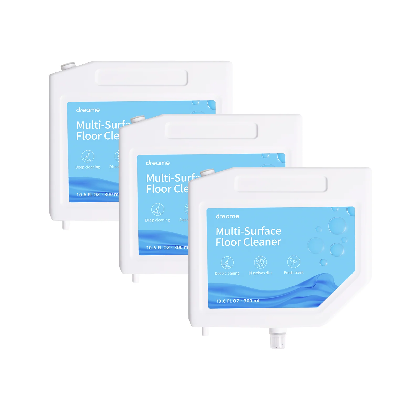 Dreame L10s Ultra Multi-Surface Cleaning Solution 10.6 oz (3-pack) - Image 4